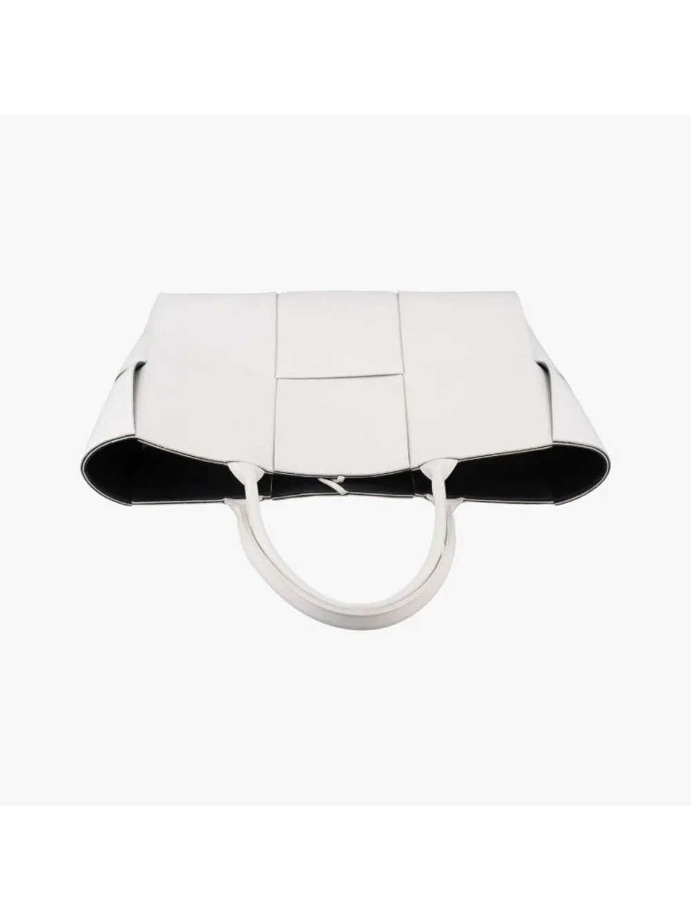 Bottega Veneta the Arco Tote White Lambskin